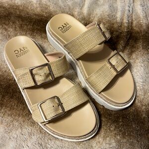 Madden NYC Women's Chic Gold Sandals